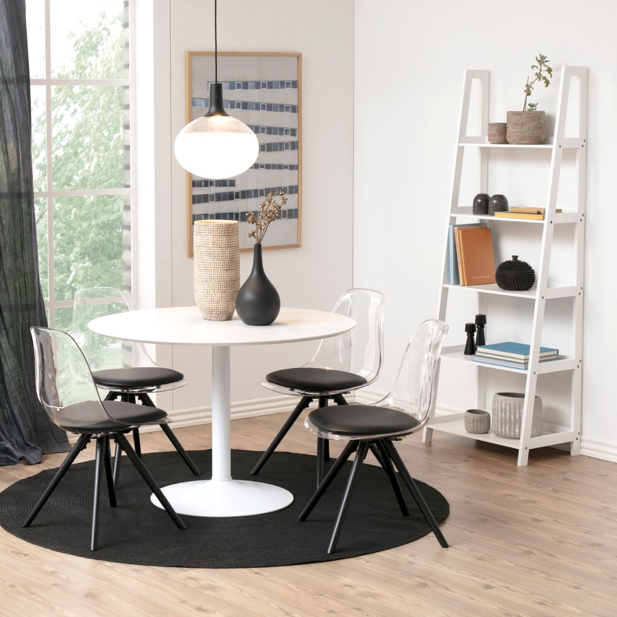 Wooden Bookcase With 5 Shelves - Wally