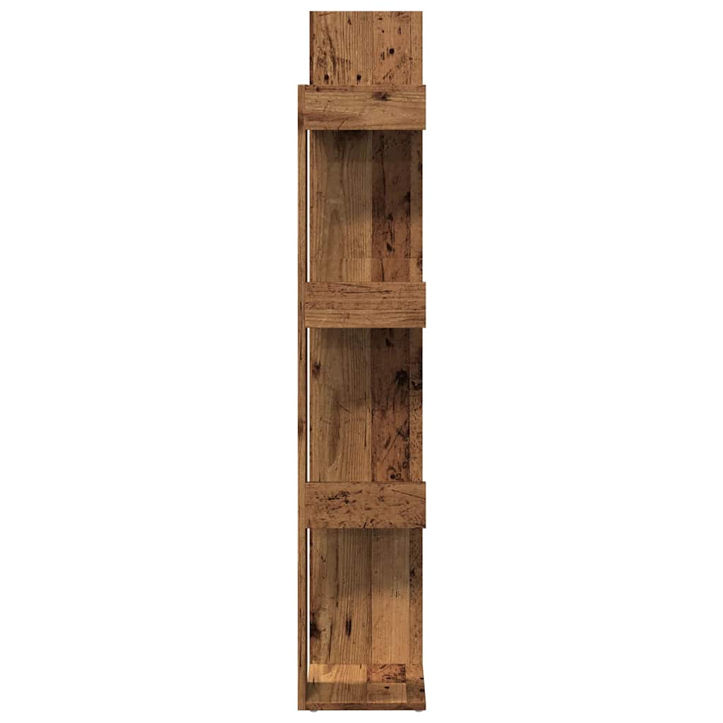 Wooden Bookcase 86cm Wide - Vantage Home