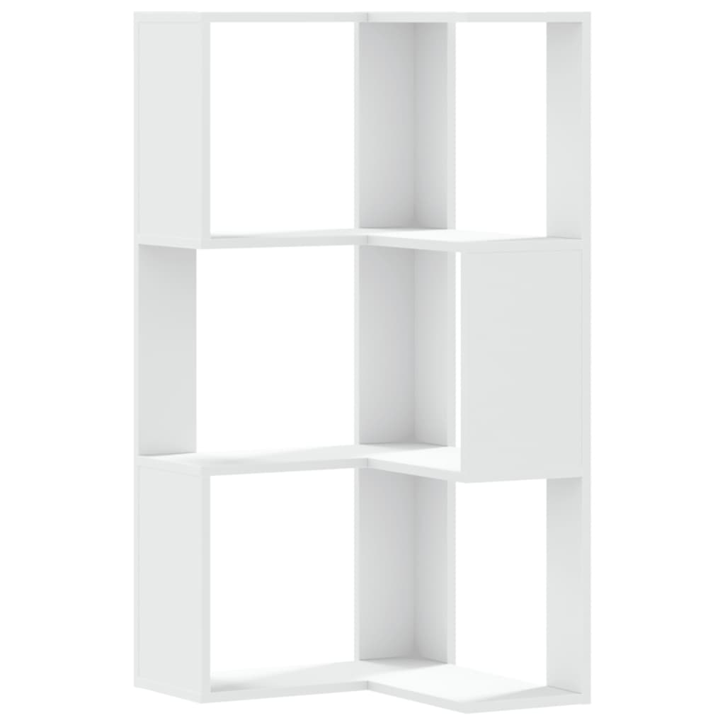 Wooden Bookcase Corner - Vantage Home
