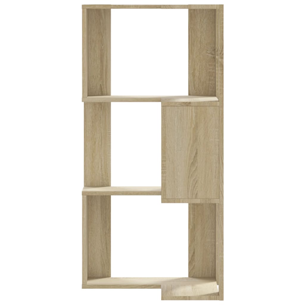 Wooden Bookcase Corner - Vantage Home