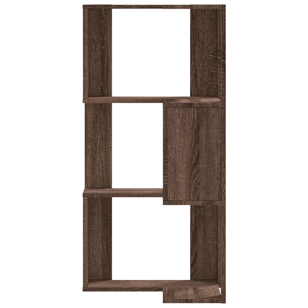 Wooden Bookcase Corner - Vantage Home