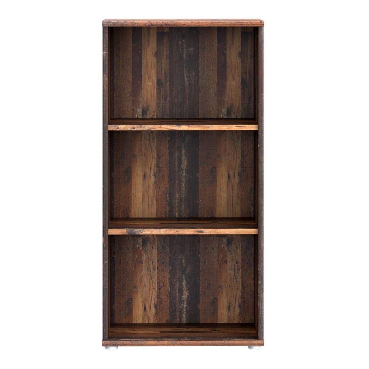 Wooden Bookcase Narrow With 2 Shelves - Essential