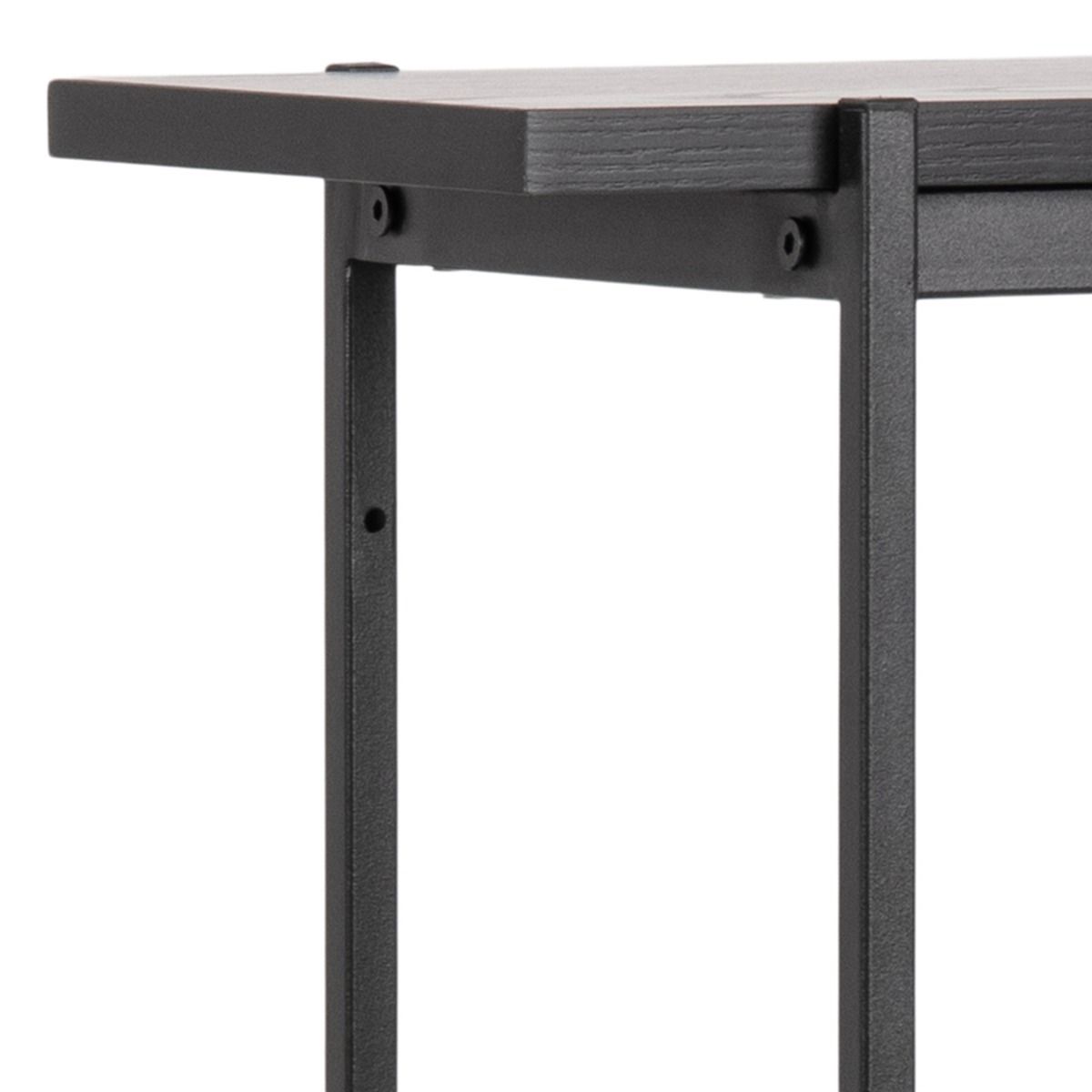 Wooden Bookcase Small With 2 Sliding Doors - Angus