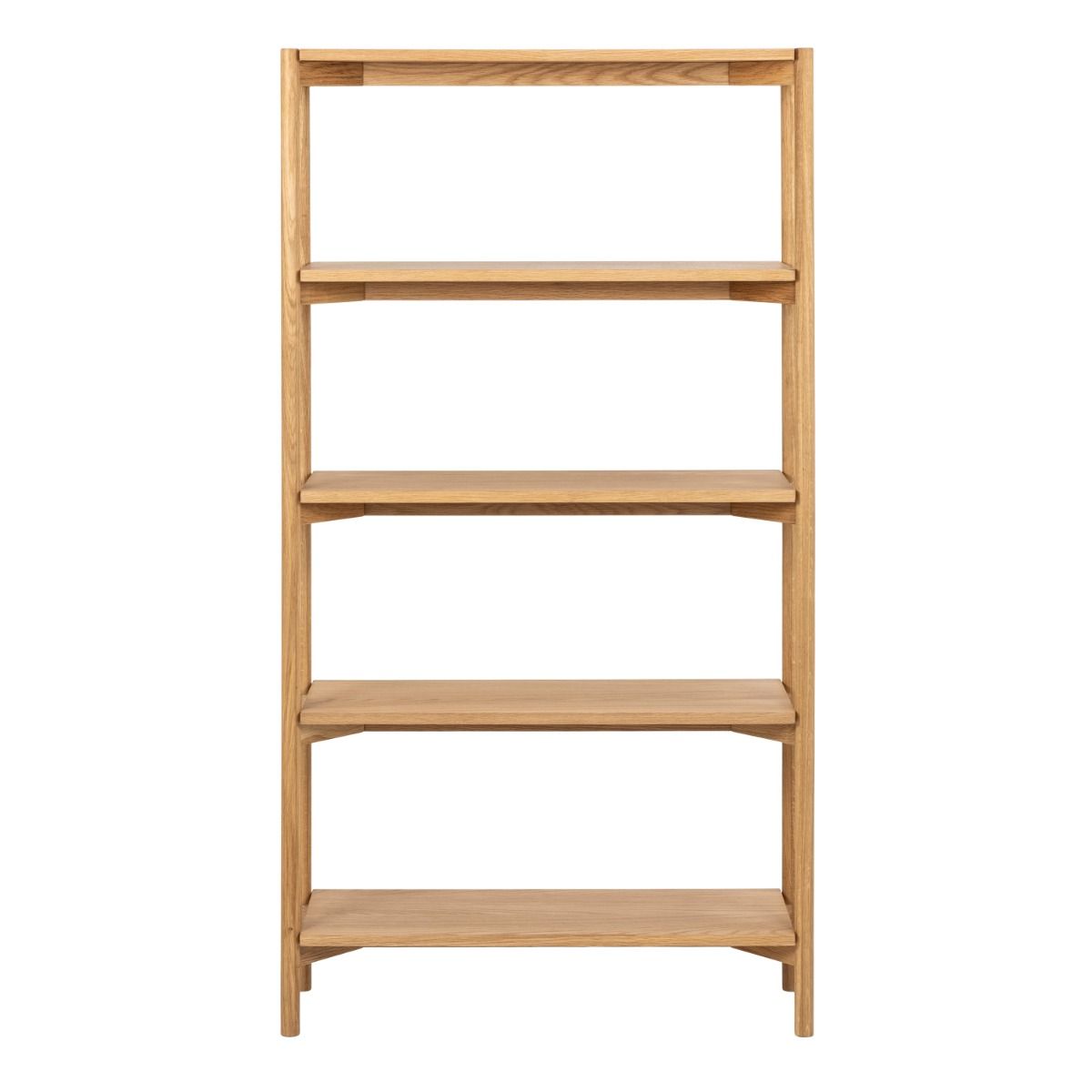 Wooden Bookcase Tall With 4 Shelves - Braidwood
