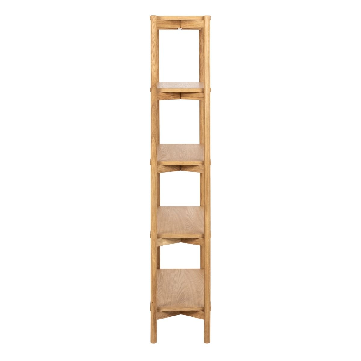 Wooden Bookcase Tall With 4 Shelves - Braidwood