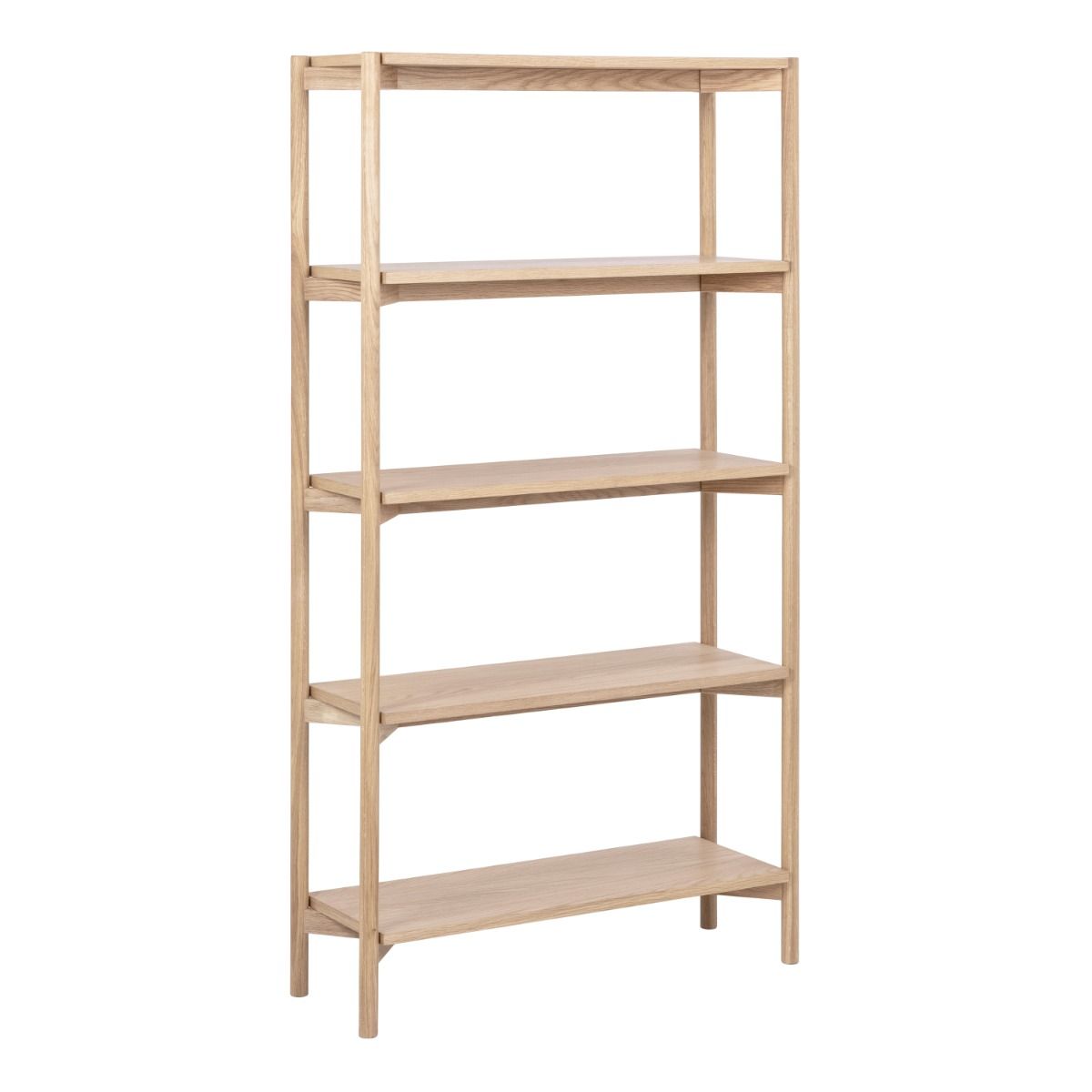 Wooden Bookcase Tall With 4 Shelves - Braidwood