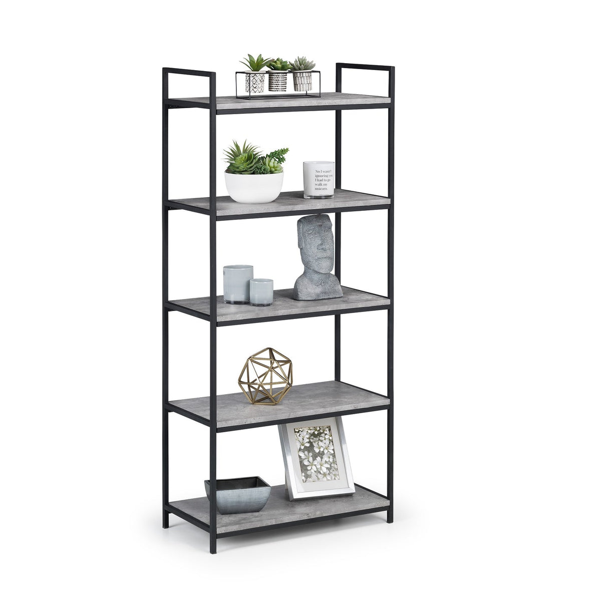 Wooden Bookcase Tall - Staten