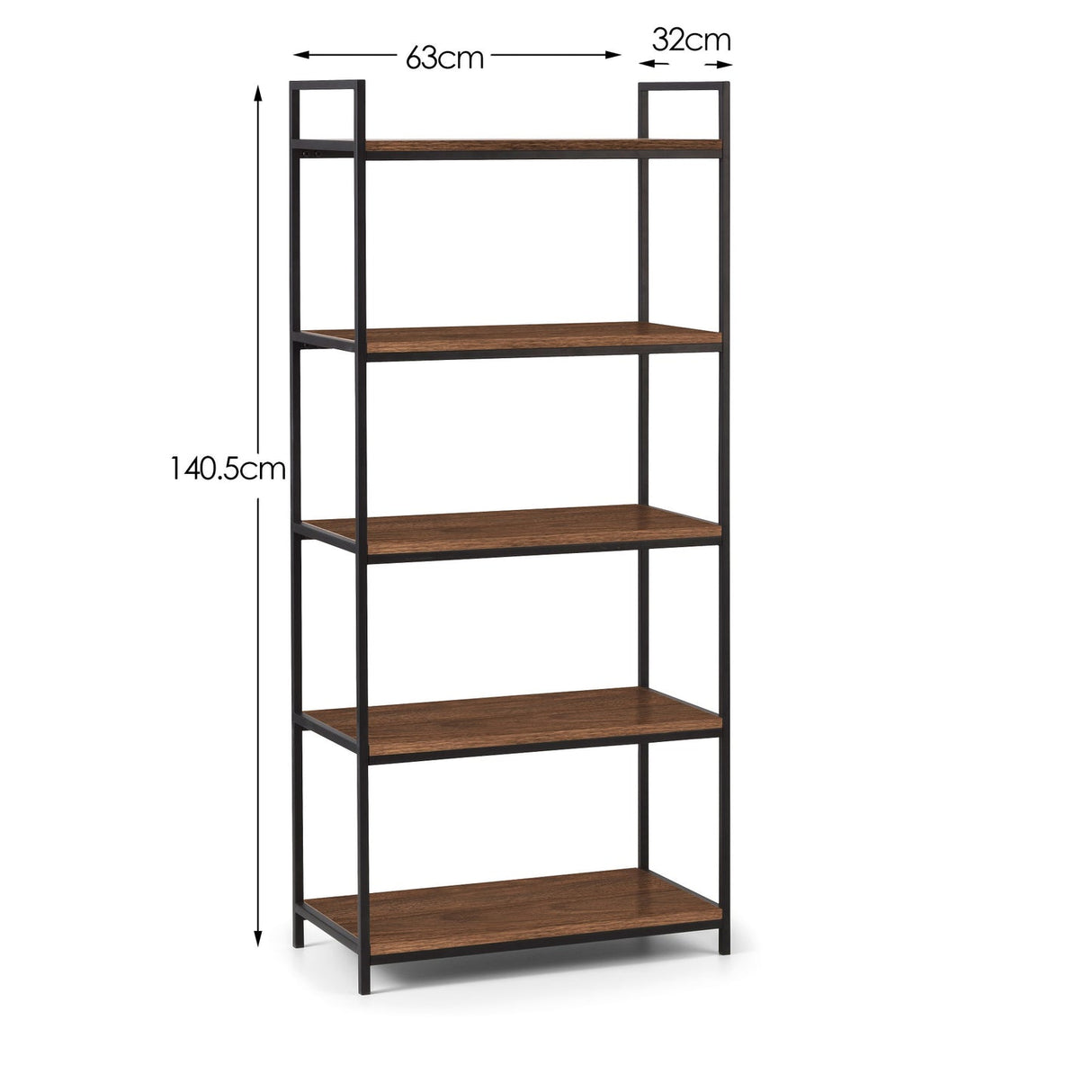 Wooden Bookcase Tall - Tribeca