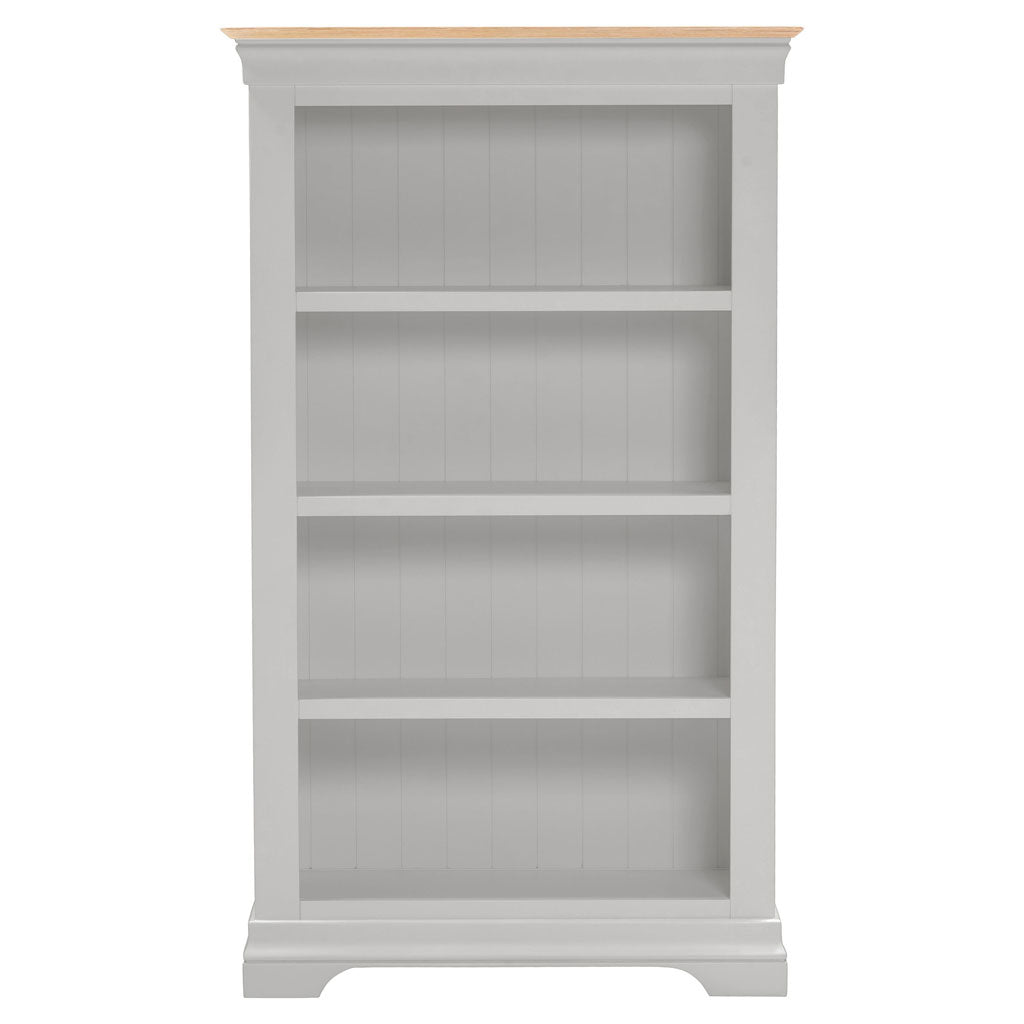 Wooden Bookcase With 4 Shelves - Bordeaux