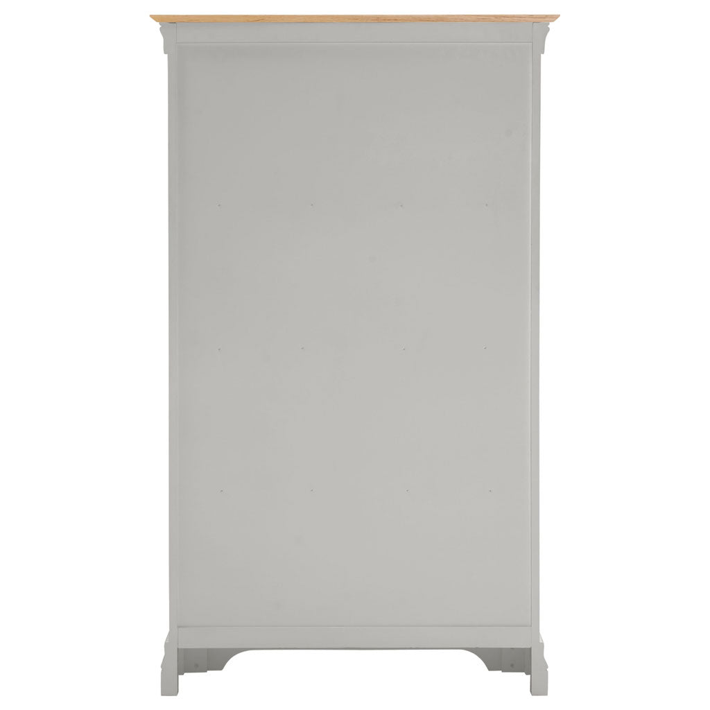 Wooden Bookcase With 4 Shelves - Bordeaux