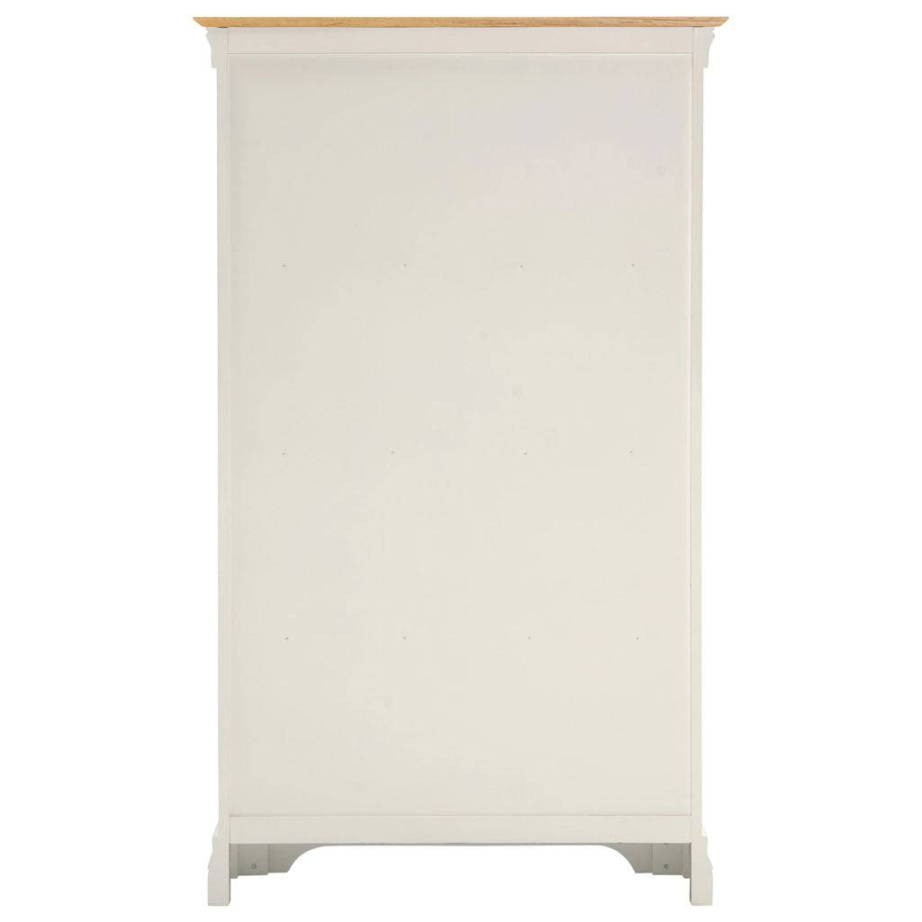 Wooden Bookcase With 4 Shelves - Bordeaux