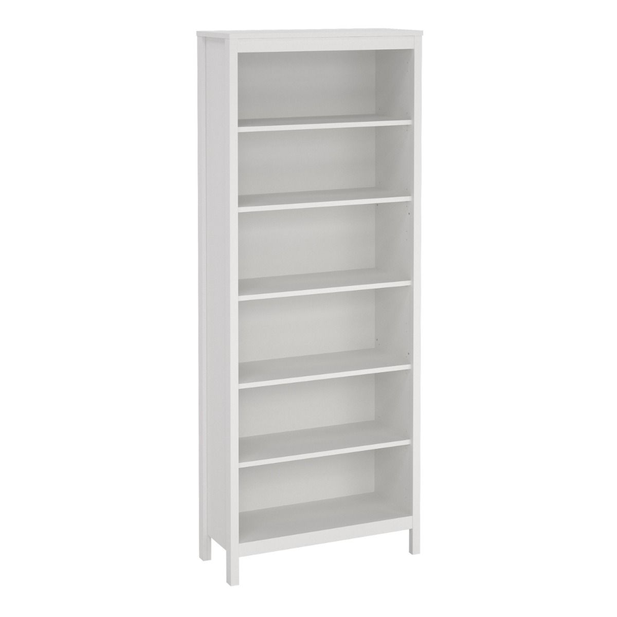 Wooden Bookcase With 5 Shelves - Barcelona