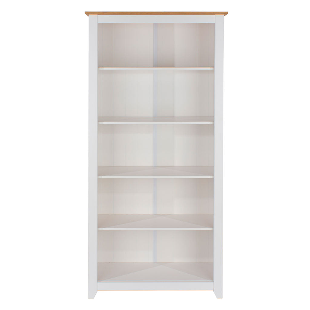 Wooden Bookcase With 5 Shelves - Capri
