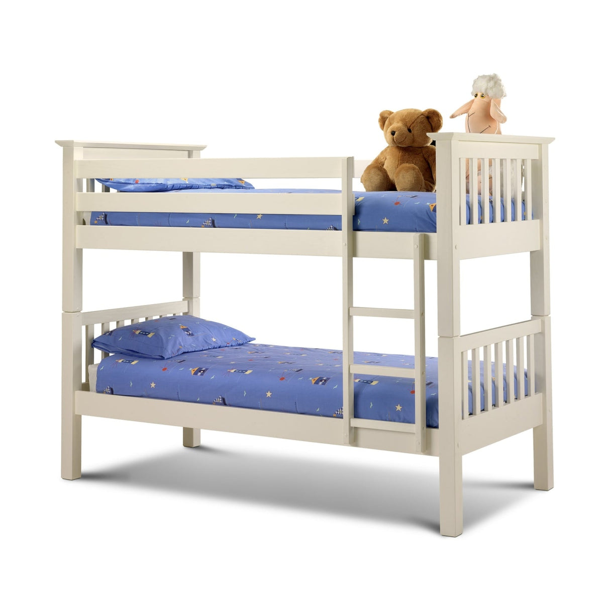 Wooden Bunk Bed With Ladder - Barcelona