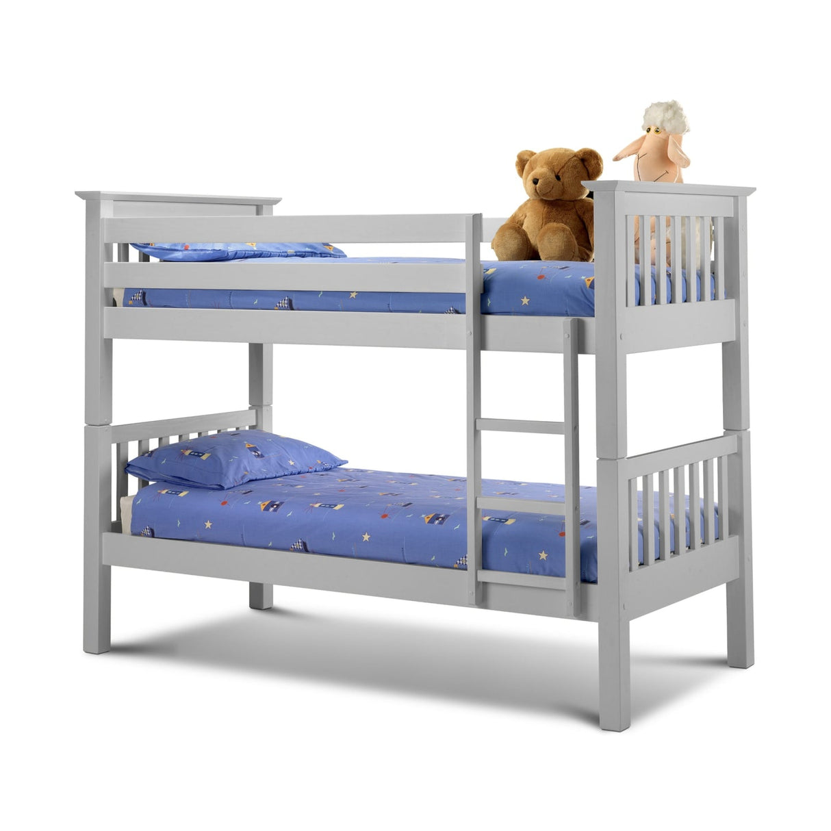Wooden Bunk Bed With Ladder - Barcelona