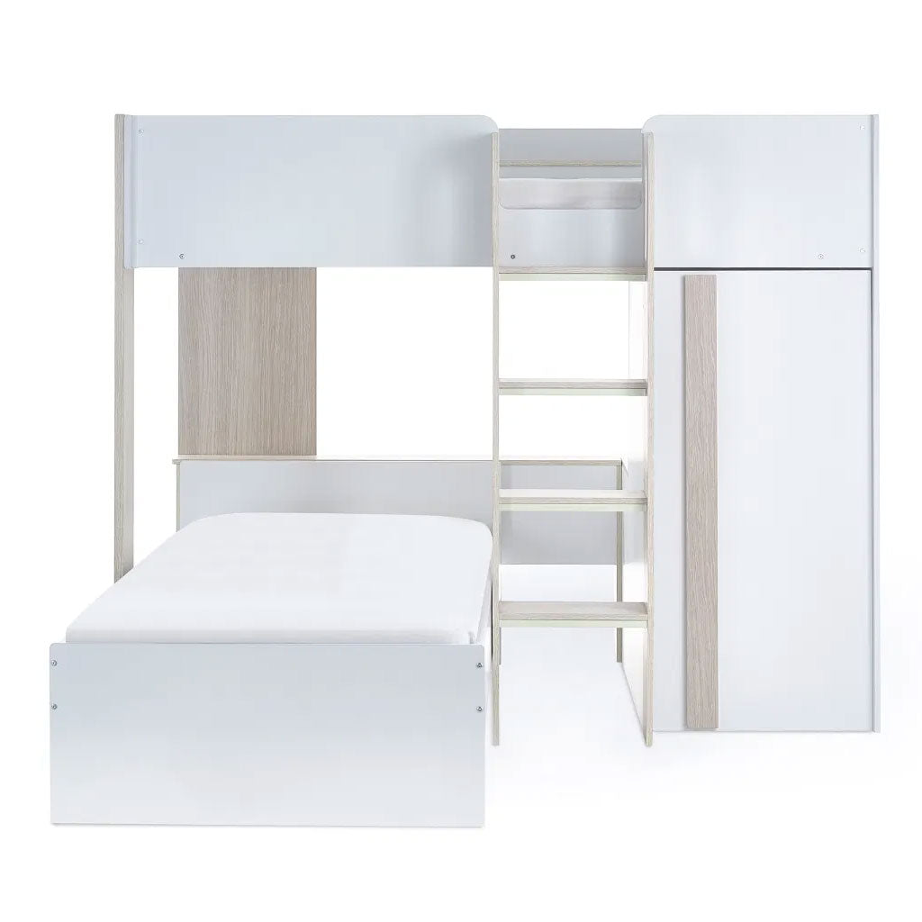 Wooden Bunk Bed With Ladder - Horizon