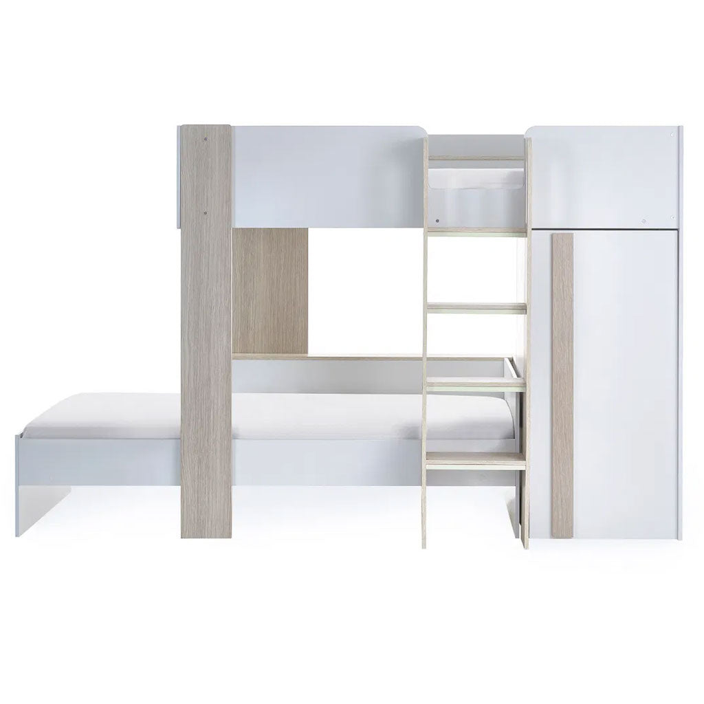 Wooden Bunk Bed With Ladder - Horizon