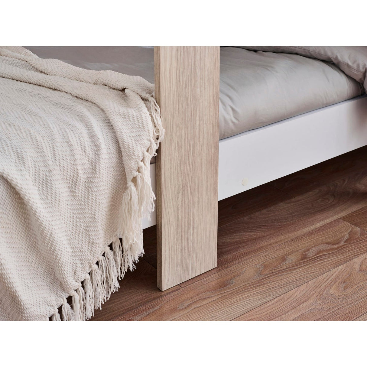 Wooden Bunk Bed With Ladder - Horizon