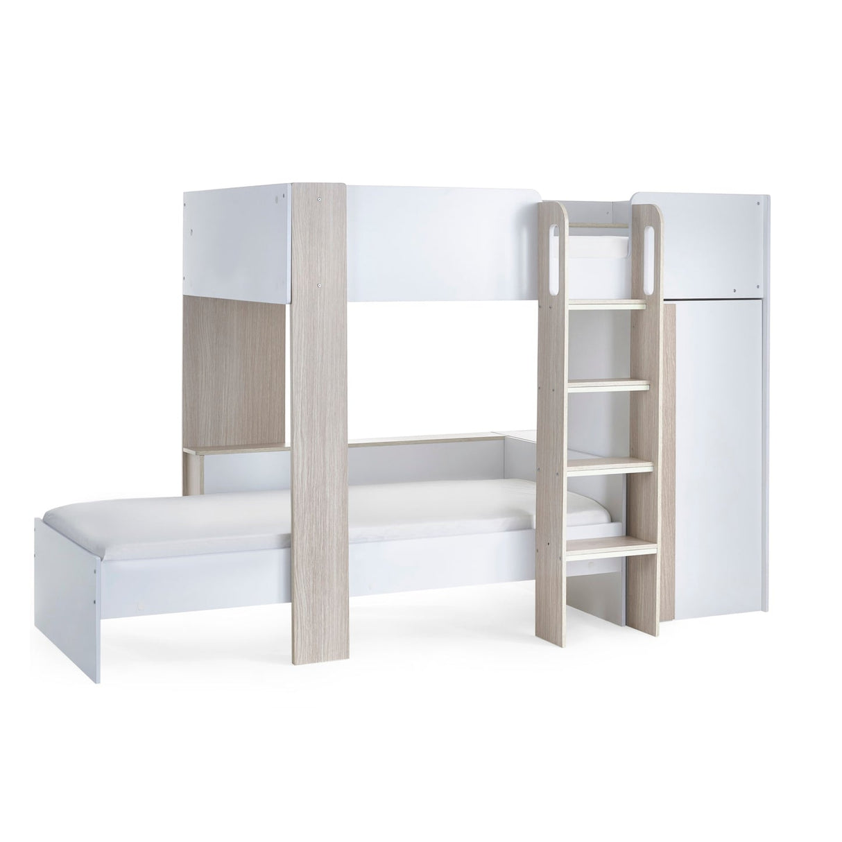 Wooden Bunk Bed With Ladder - Horizon