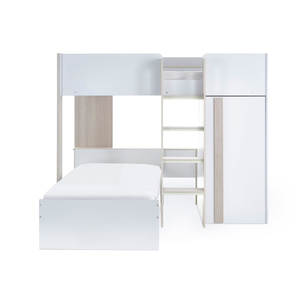 Wooden Bunk Bed With Ladder - Horizon
