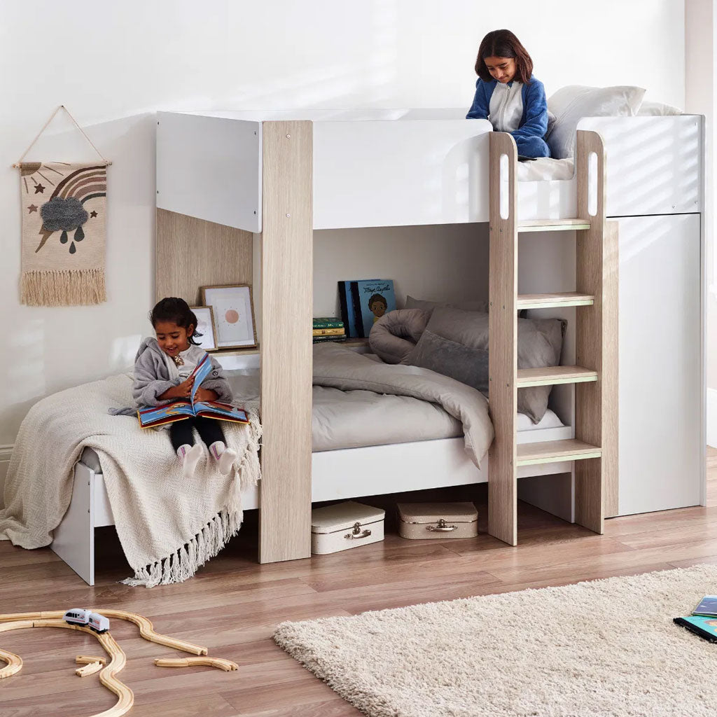 Wooden Bunk Bed With Ladder - Horizon