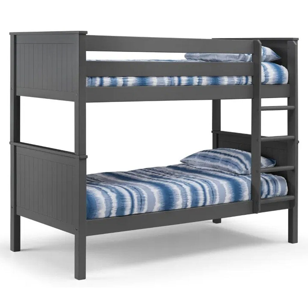 Wooden Bunk Bed With Ladder - Maine