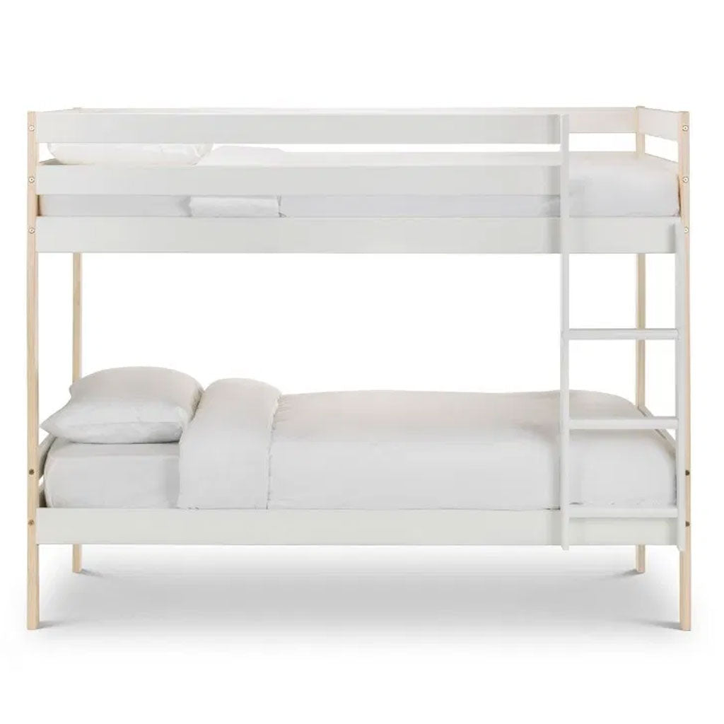 Wooden Bunk Bed With Ladder - Nova