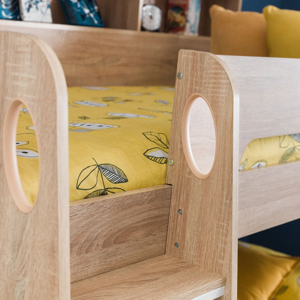 Wooden Bunk Bed With Ladder - Orion