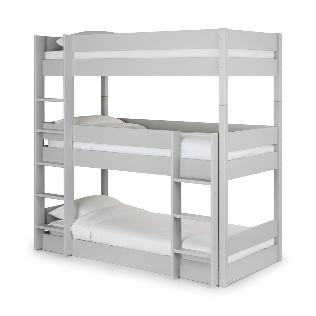Wooden Bunk Bed With Ladder - Trio