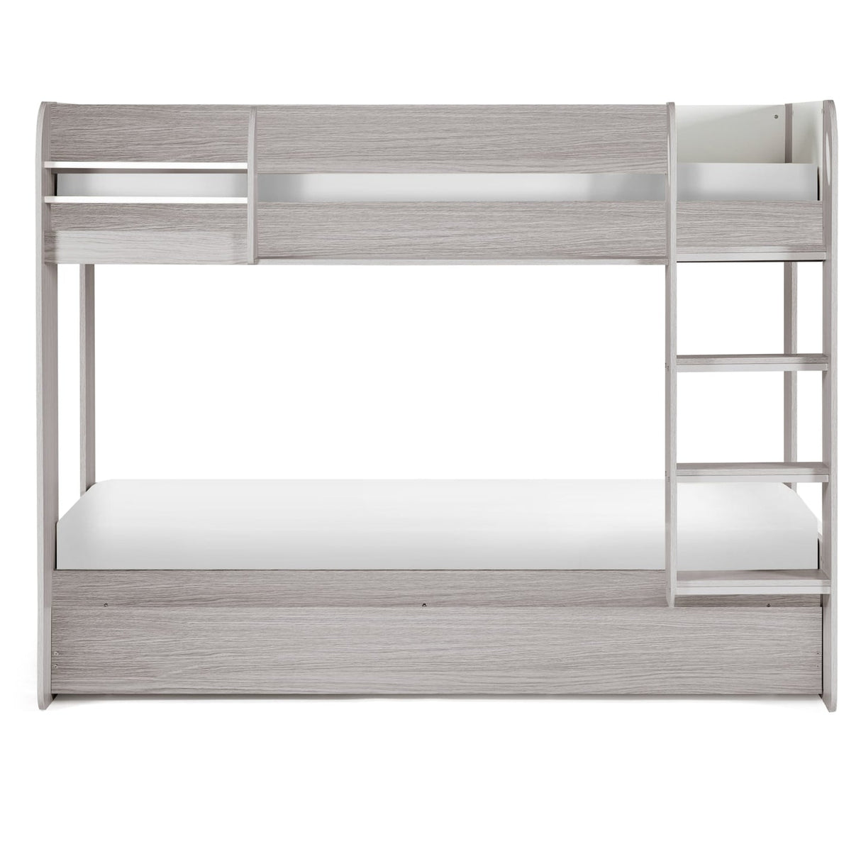 Wooden Bunk Bed With Underbed And Ladder - Mars