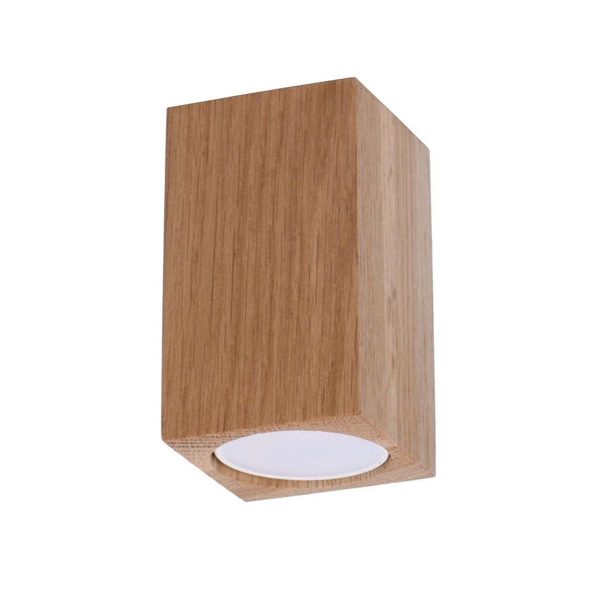 Wooden Ceiling Light With Keke Lamp - Peach Puff