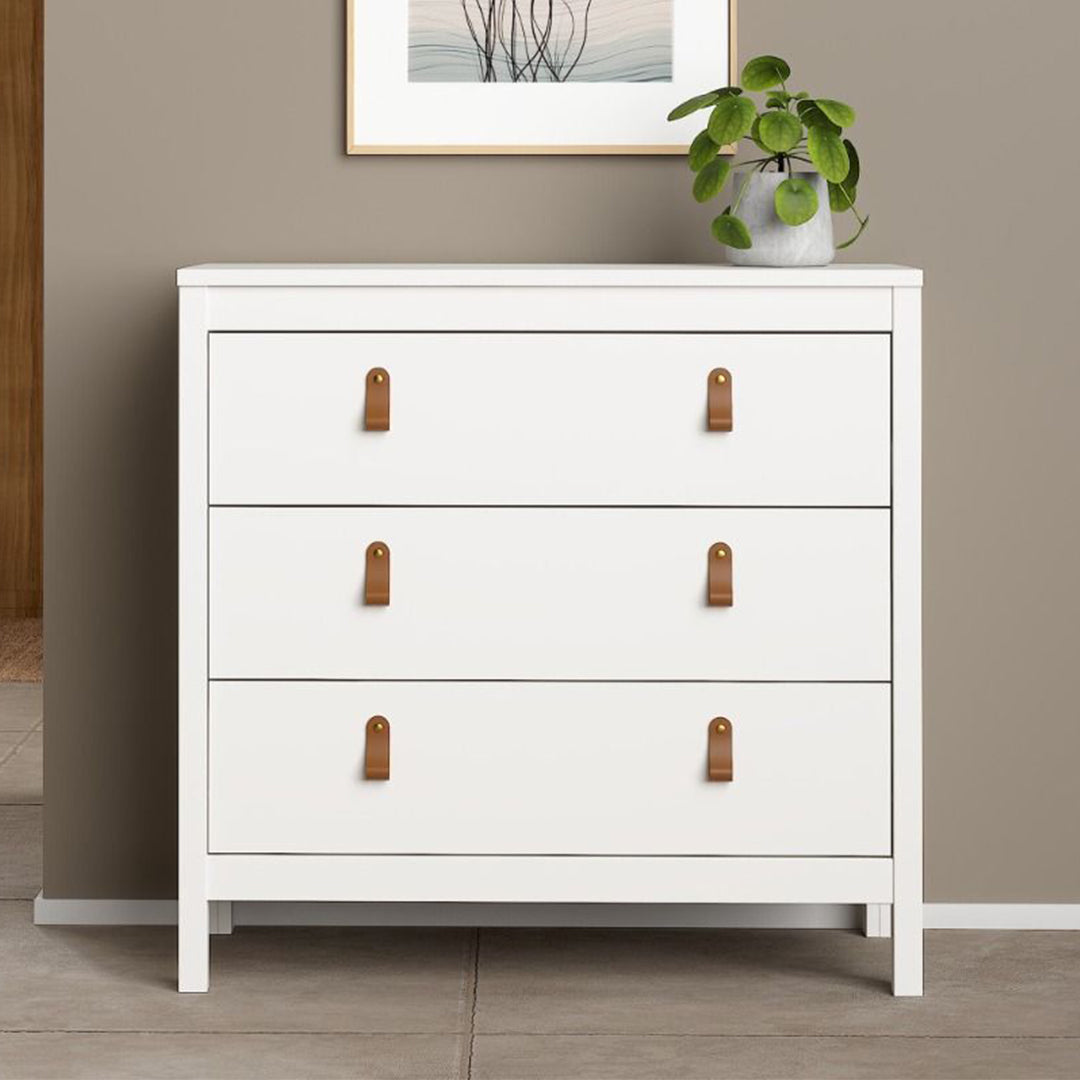 Wooden Chest Of 3 Drawers - Barcelona