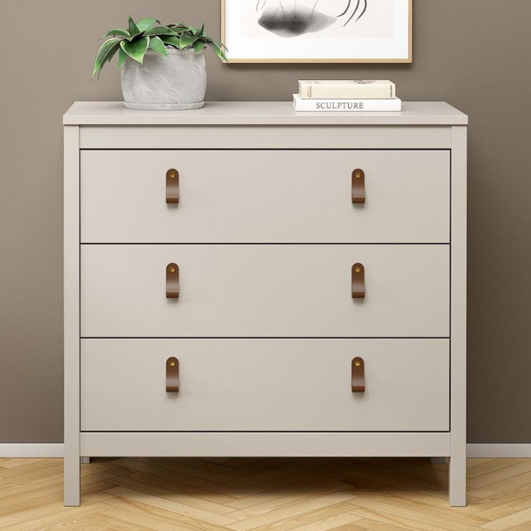 Wooden Chest Of 3 Drawers - Barcelona