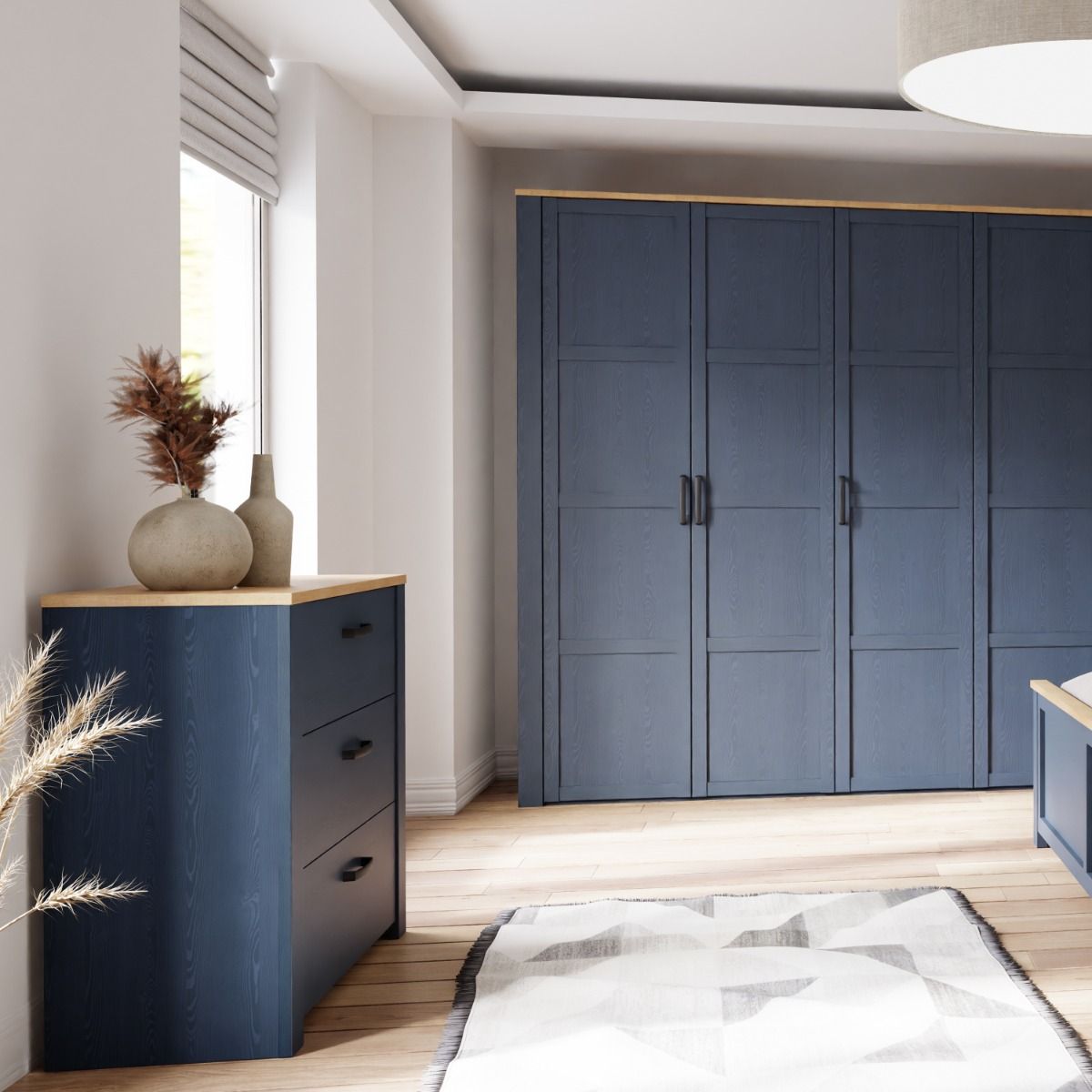 Wooden Chest Of 3 Drawers - Bohol