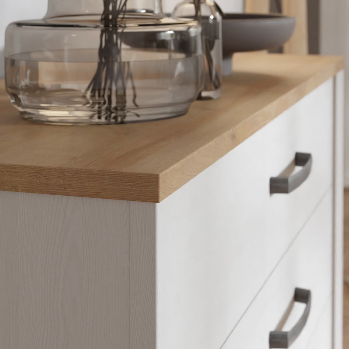 Wooden Chest Of 3 Drawers - Bohol