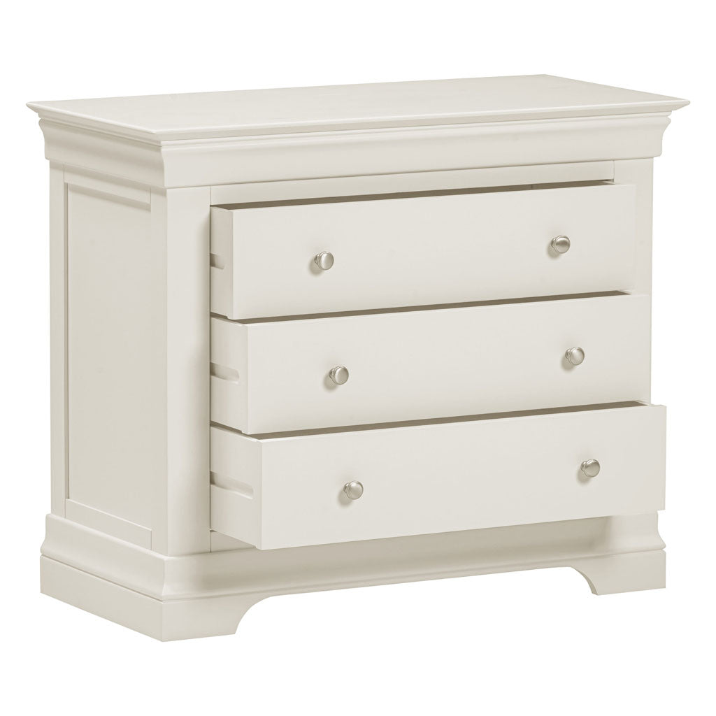 Wooden Chest Of 3 Drawers - Bordeaux
