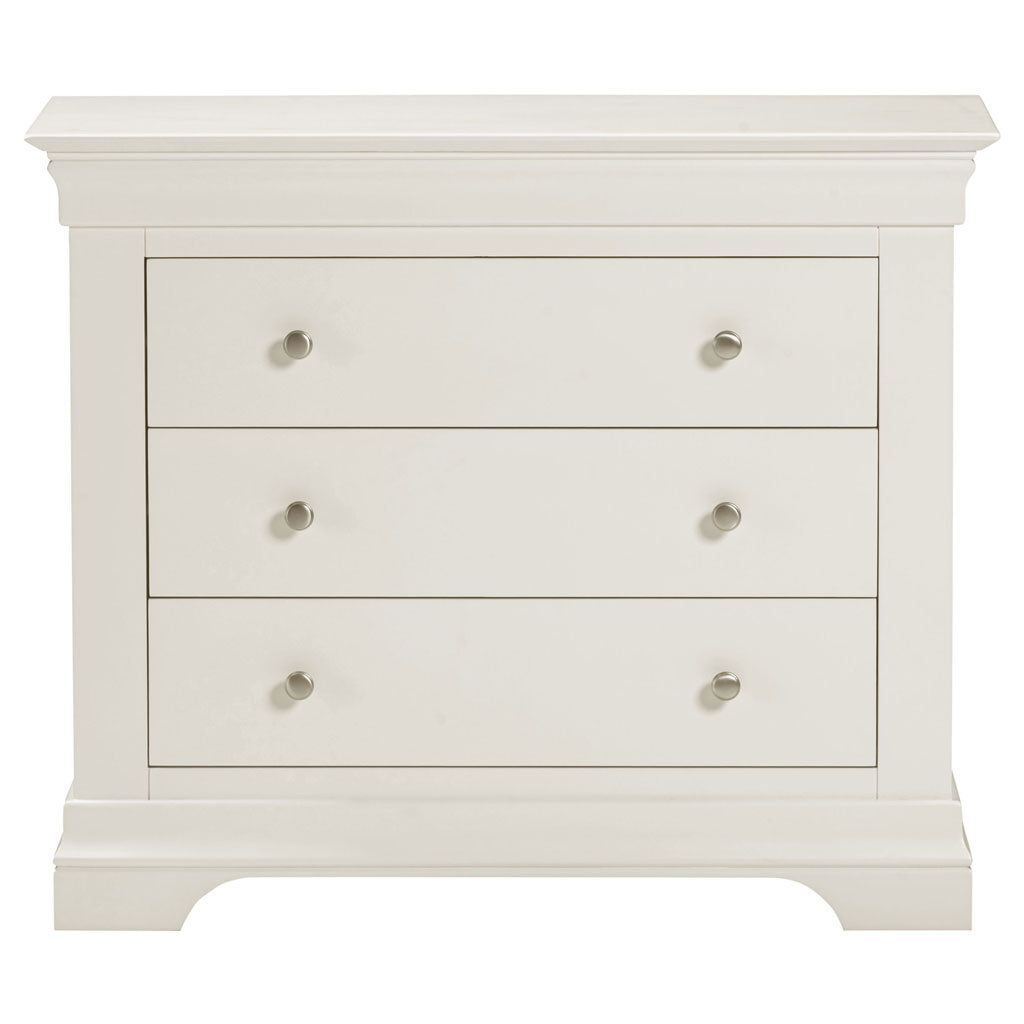 Wooden Chest Of 3 Drawers - Bordeaux