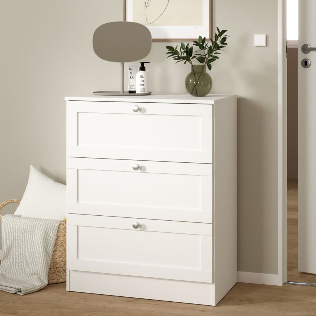 Wooden Chest Of 3 Drawers - Brande