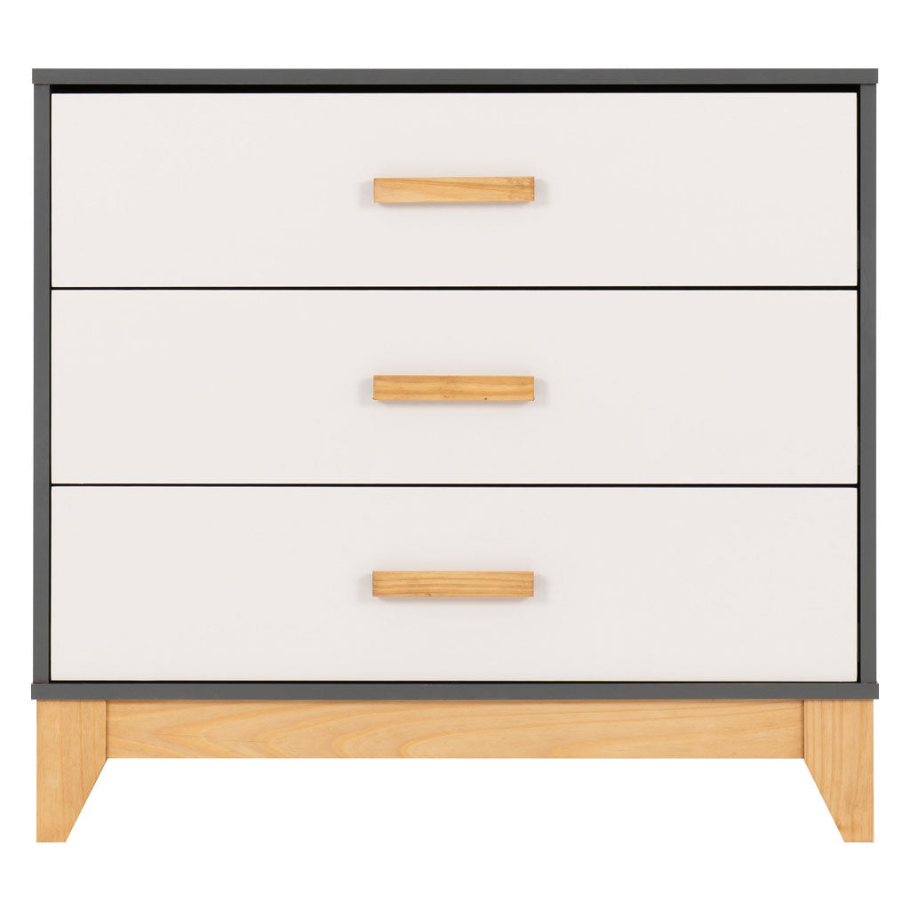 Wooden Chest Of 3 Drawers - Cleveland
