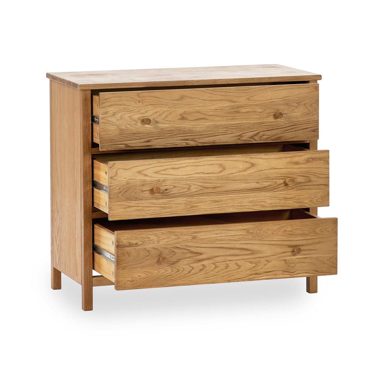 Wooden Chest Of 3 Drawers - Coxmoor