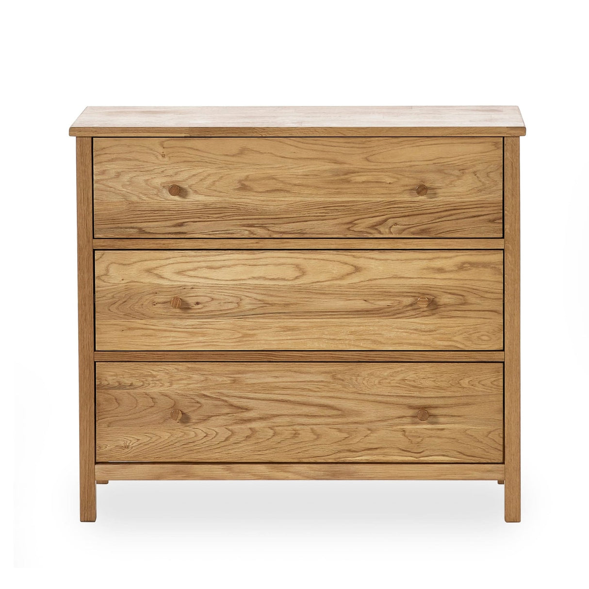 Wooden Chest Of 3 Drawers - Coxmoor