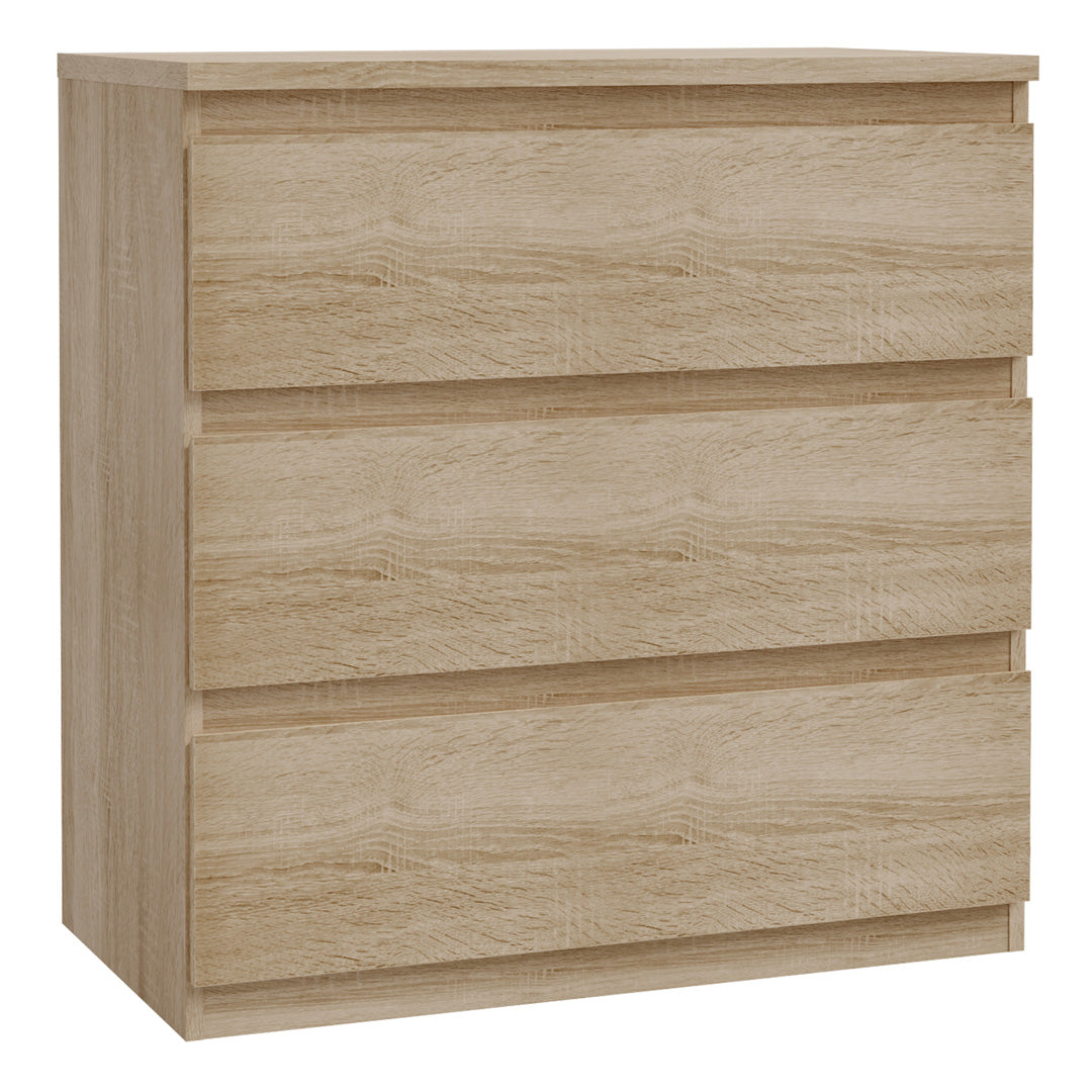 Wooden Chest of 3 Drawers - Edmore