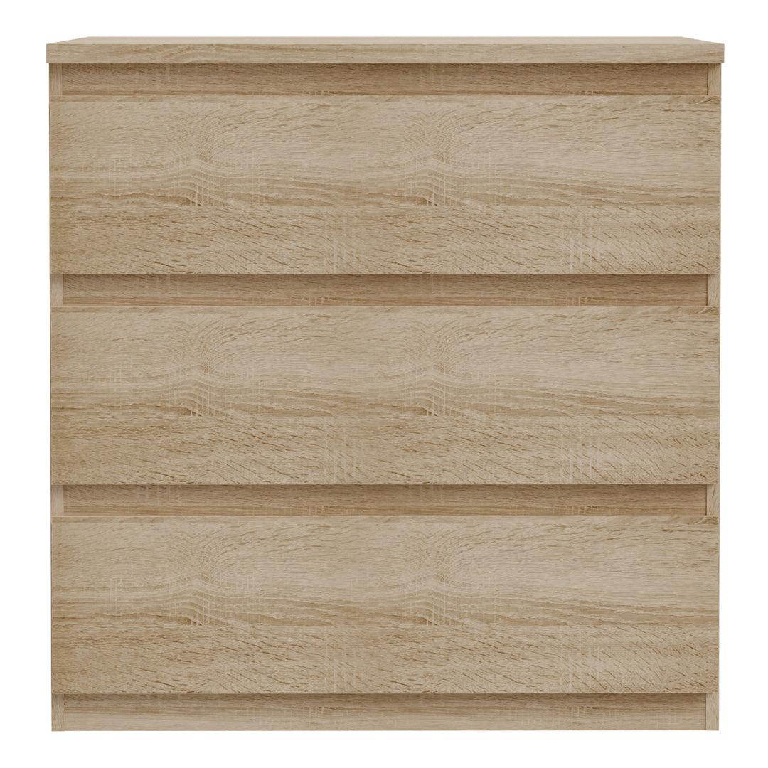 Wooden Chest of 3 Drawers - Edmore
