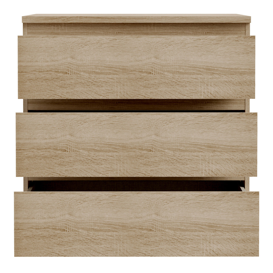 Wooden Chest of 3 Drawers - Edmore