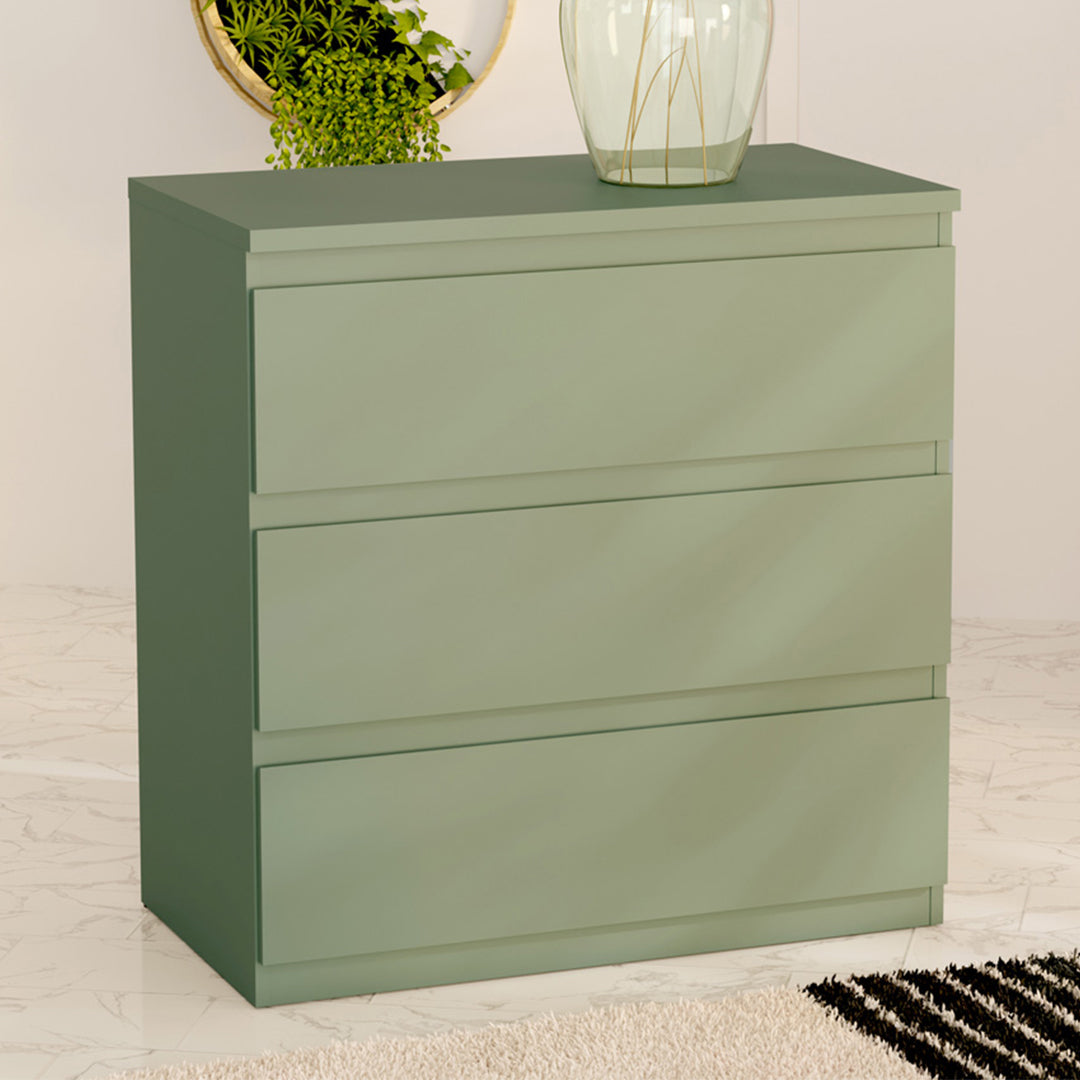 Wooden Chest of 3 Drawers - Edmore