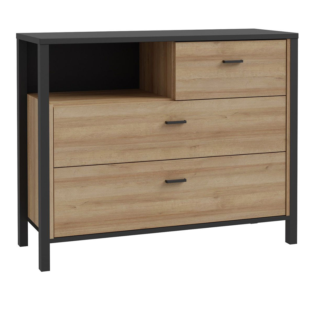 Wooden Chest Of 3 Drawers - High Rock