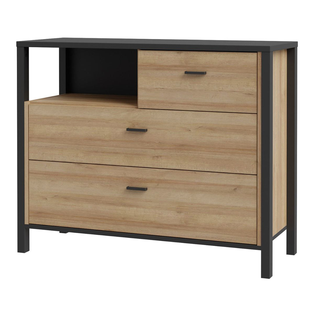 Wooden Chest Of 3 Drawers - High Rock