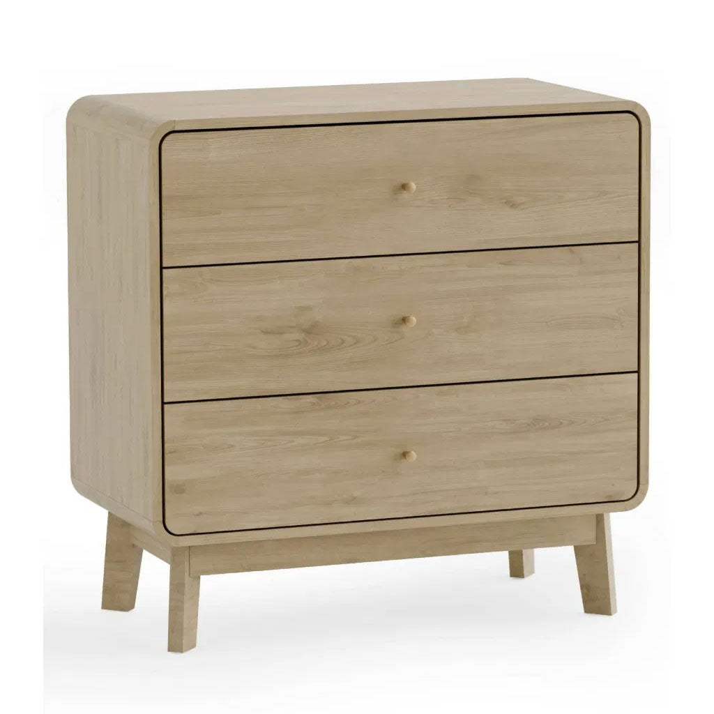 Wooden Chest Of 3 Drawers - Ingrid