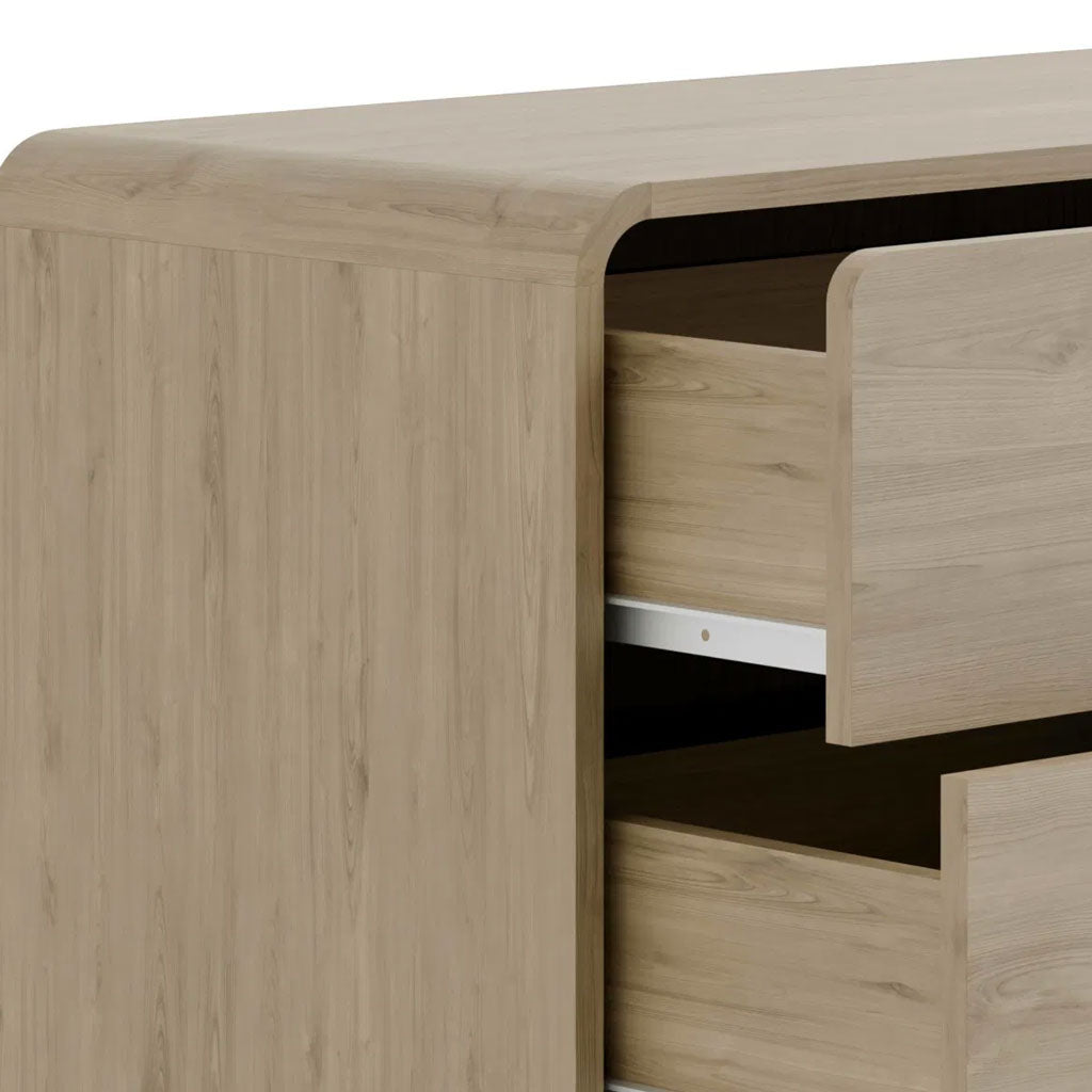 Wooden Chest Of 3 Drawers - Ingrid