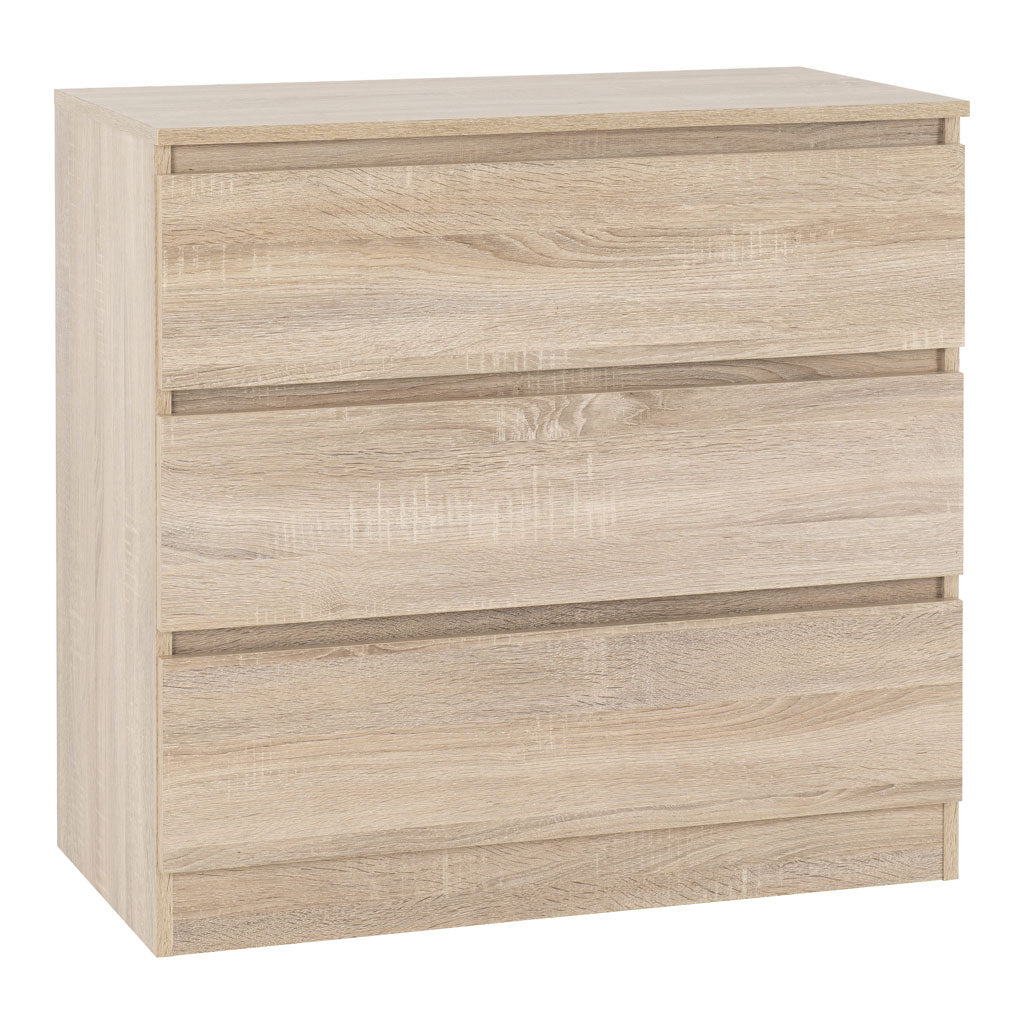Wooden Chest Of 3 Drawers - Malvern